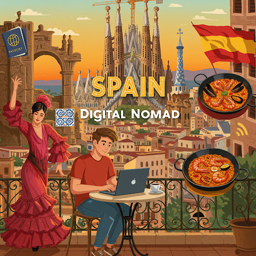 Spain digital nomad