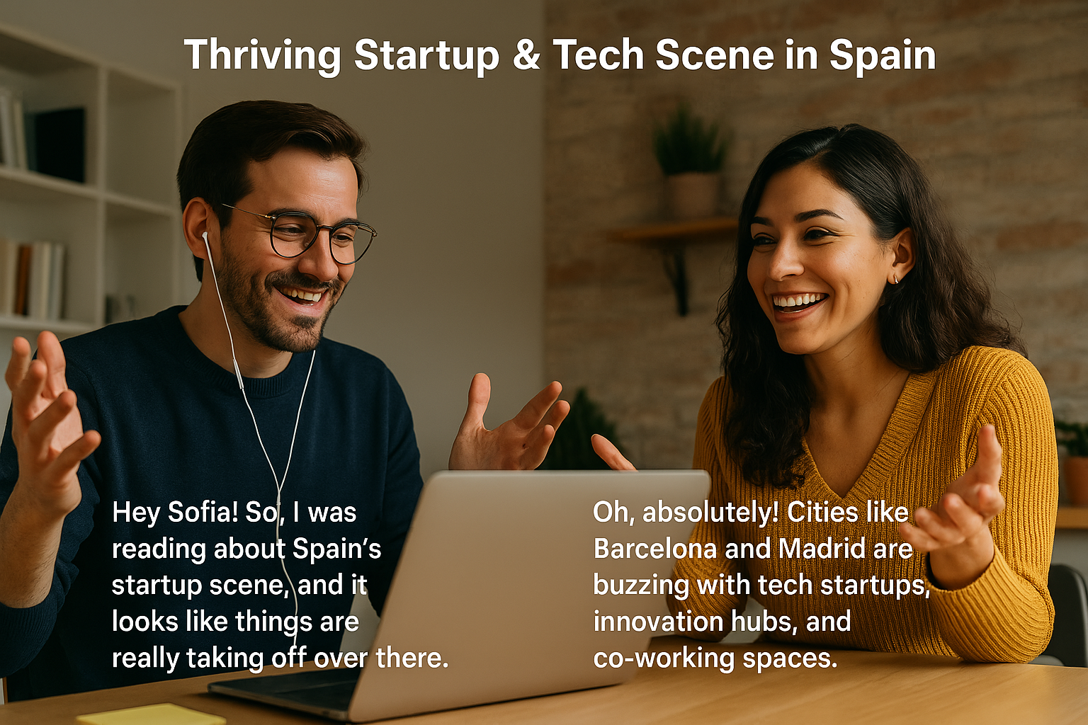 Spain’s Thriving Startup & Tech Scene – A Chat Between James & Sofia
