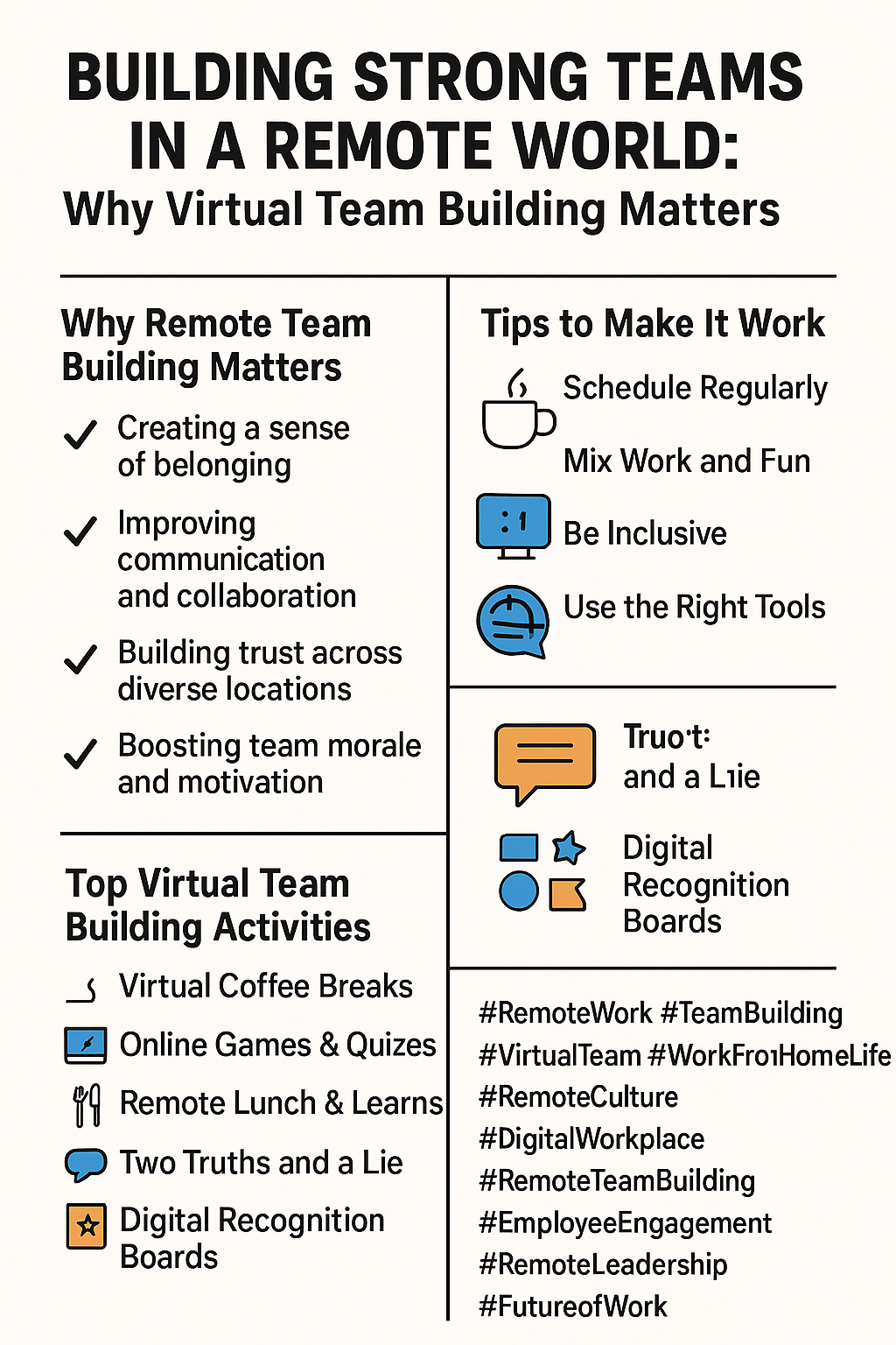 Remote but Not Disconnected: How to Build a Strong Virtual Team